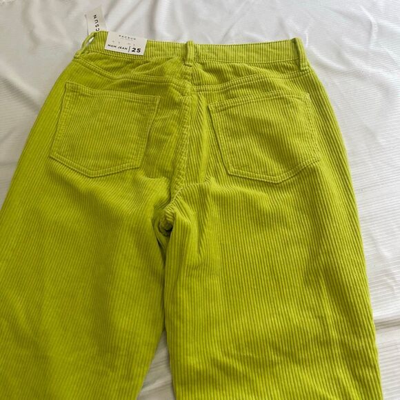 NWT Pacsun Mom Jean Corduroy Pants Size 25 New - Picture 9 of 9